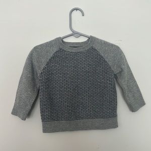 CHEROKEE 12 months grey and blue sweater pullover